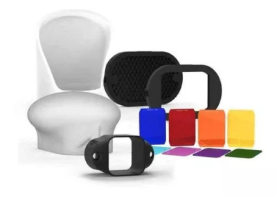 Kit Profesional Difusor Modificador Flash Bot Tipo Magmod