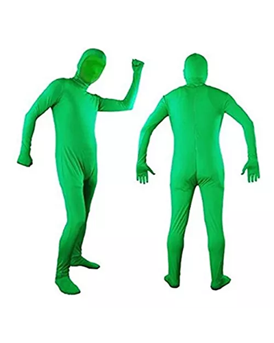 Traje Verde Completo Crhoma Elastico Foto Video