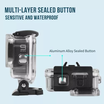 Carcaza Case Housing Gopro Hero 9 Waterproof Protector
