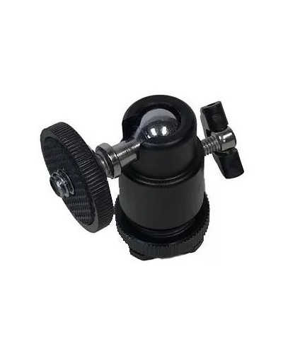 Mini Rotula Tornillo De Tripode Con Zapata Para Cámara