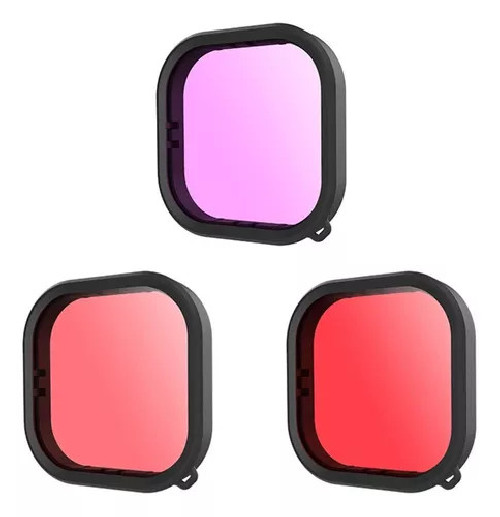 Housing Carcasa Impermeable Filtros X3 Telesin Gp H9 H10 H11
