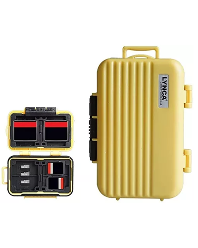 Estuche Porta Memorias Sd- Microsd- Compact Flash