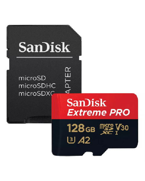 Tarjeta de memoria Sandisk Extreme Pro de 128 GB