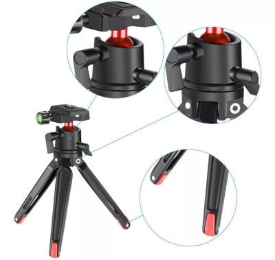 Mini Trípode Profesional D Mesa Con Cabeza De Bola Dslr